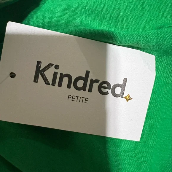 Kindred green off shoulder maxi dress with embroidered details. - Picture 4 of 5